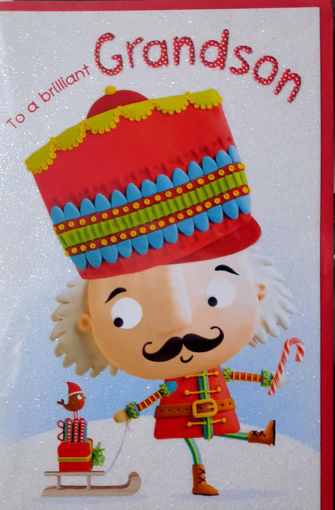Picture of BRILLIANT GRANDSON CHRISTMAS CARD